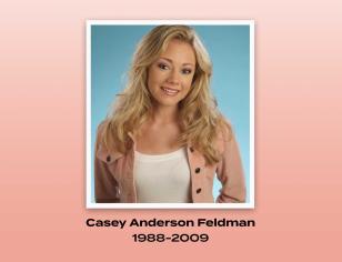 Casey Anderson Feldman; 1988-2009